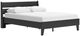 Signature Design by Ashley® Socalle Black Queen Platform Panel Bed-0