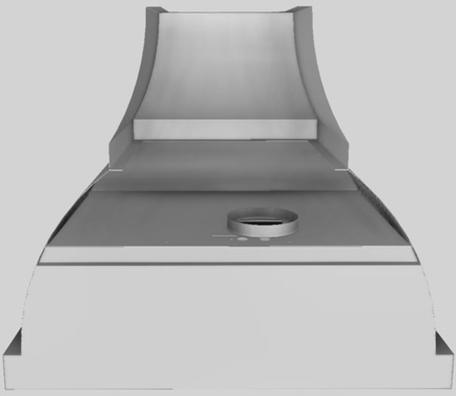 Vent-A-Hood® Designer Series 36" Stainless Steel Wall Mounted Range Hood-4
