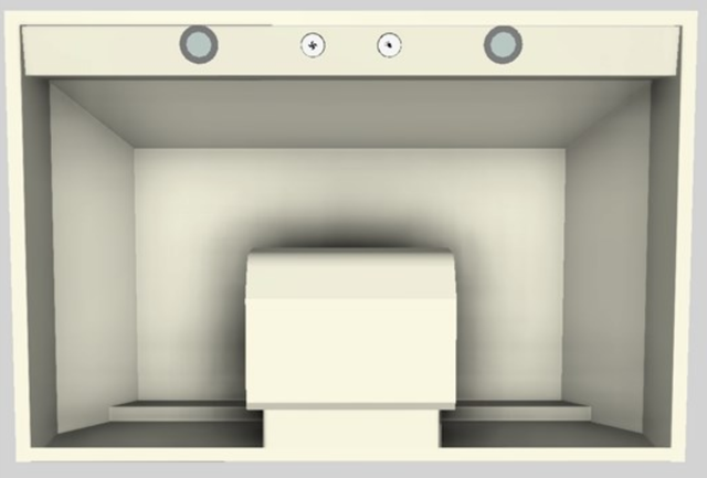 Vent-A-Hood® Designer Series 36" Biscuit Wall Mounted Range Hood-1