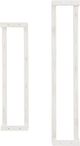 Powell® Troy 2-Piece White Towel Rack Set-5