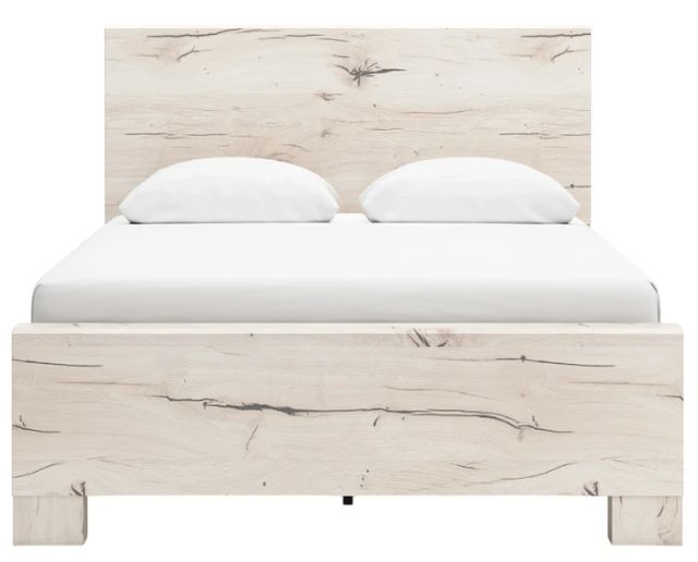 Benchcraft® Lawroy Light Natural Queen Panel Bed-2