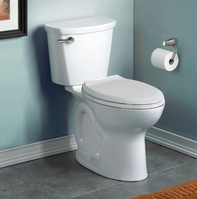 American Standard Cadet® PRO White Two-Piece Chair Height Elongated Toilet Less Seat 1.28 gpf/4.8 Lpf-1