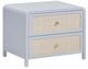 TOV Furniture Patty Blue 2-Drawer Nightstand-0