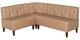 Powell® Auden 3-Piece Tan Nook Corner Bench Set-3