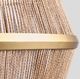 Classic Home Wendy Gold/Natural Chandelier-1