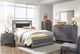Signature Design by Ashley® Lodanna 5-Piece Gray Full Upholstered Panel Headboard Bedroom Set-5
