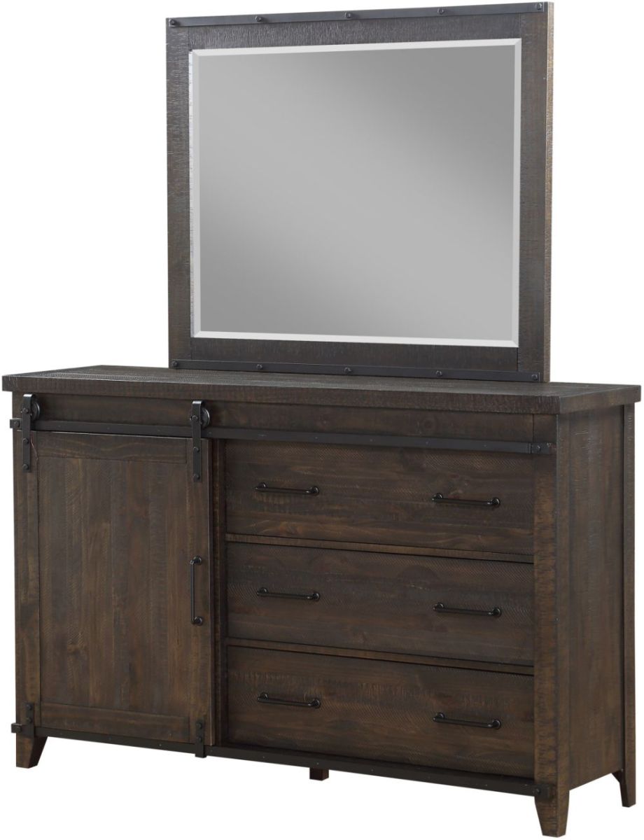 Holland House Furniture Montana Dresser Mirror