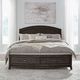Liberty Furniture Avalon Coffee Bean King Panel Storage Bed-1