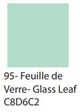 Zenima® Microfiber Glass Leaf Twin XL Sheet Set-1
