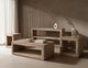 International Furniture Direct Balam Ivory Sofa Table-1