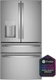 GE Profile™ 36" 27.6 Cu. Ft. Fingerprint Resistant Stainless Steel Freestanding French Door Refrigerator-3