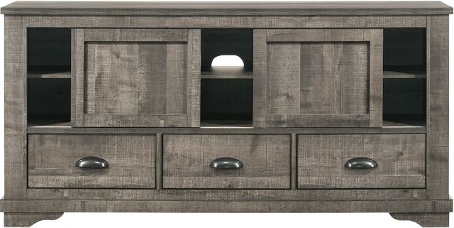 Crown Mark Coralee Brown TV Stand-3