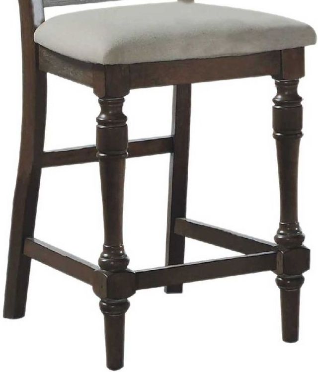 Winners Only® Xcalibur Gray/Oatmeal Bar Stool-2