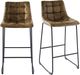 Elements International Seth Brown Bar Stool-3