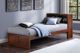 Mazin Furniture Rowe Dark Cherry Twin Bookcase Bed-2