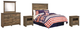Signature Design by Ashley® Trinell 5-Piece Brown Full Panel Headboard Bedroom Set-0