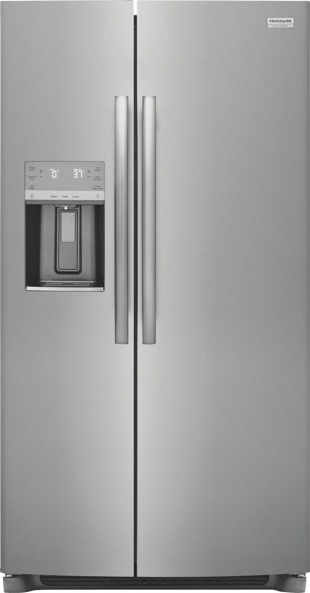 Frigidaire Gallery® 36" 25.6 Cu. Ft. Smudge-Proof® Stainless Steel Side-by-Side Refrigerator-0