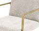 VIG Furniture Modrest Pettit Modrest Burnham Gold/Light Gray Dining Table-4