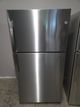 GE® 33 in. 21.9 Cu. Ft. Fingerprint Resistant Stainless Steel Top Freezer Refrigerator-1