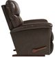La-Z-Boy® Mateo Chocolate Leather Manual Rocking Recliner-2