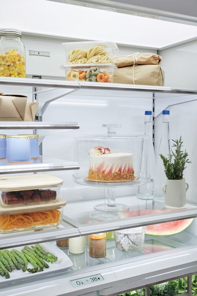 Sub-Zero Configured in Modern Kitchen