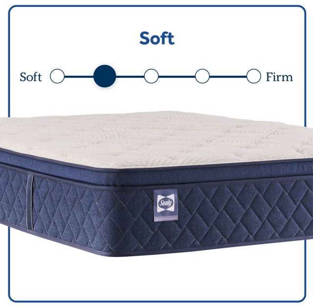 Sealy® Zen Garden 14" Gel Memory Foam Soft Pillow Top Queen Mattress-4