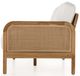 Magnolia Home by Joanna Gaines Rivera Brown/White Olefin 90" Outdoor Sofa-3