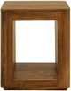 International Furniture Direct Balam Brown Chairside Table-3