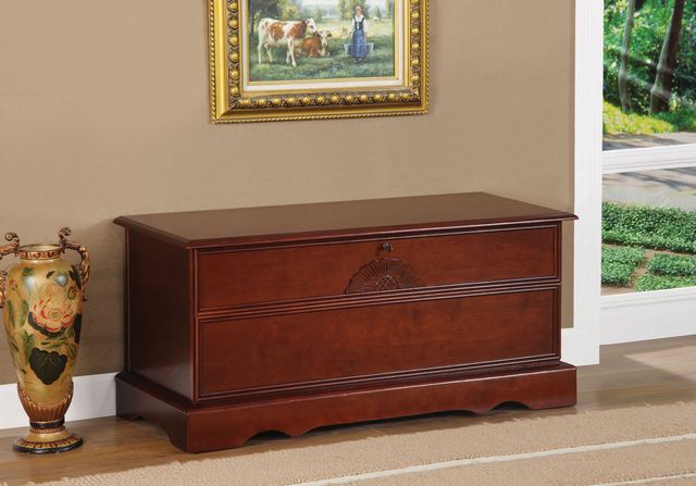 Coaster® Paula Cedar Warm Brown Rectangular Chest-3