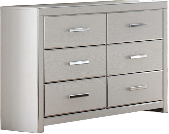 Signature Design by Ashley® Zuraleus Matte White Dresser-0