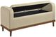 Homelegance® Brigitte Light Brown Lift Top Storage Bench-2