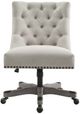 Linon Della Natural Office Chair-3