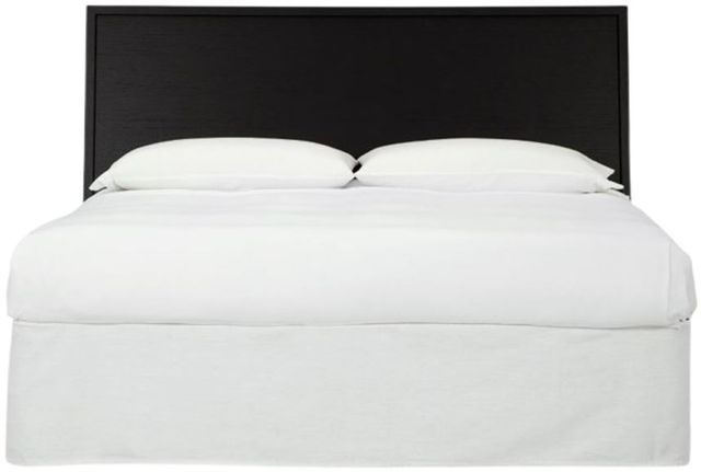 Signature Design by Ashley® Danziar Black King Panel Headboard-2