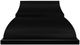 Vent-A-Hood® Designer Series 54" Black Wall Mounted Range Hood-0