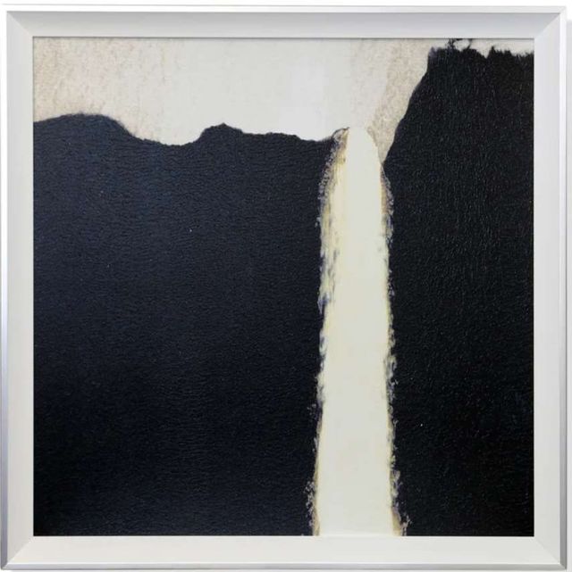 Stylecraft Ink Cliff II Beige/Black/White Wall Art -0