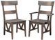 Handstone Chattanooga Side Chair With Wood Seat - 20-1/2Wx39Hx22-1/4D-2