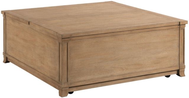 American Drew® Chastain Woodfield Brown Square Coffee Table-3