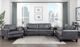 Homelegance® Thierry Burnish Gray Chair-1