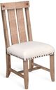 Sunny Designs™ Vivian Desert Rock Double Slatback Chair with Cushion Seat-0