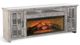 Sunny Designs™ Alpine Grey Media Console with Fireplace Option-0