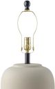 Surya Bastille Glazed White Table Lamp-2