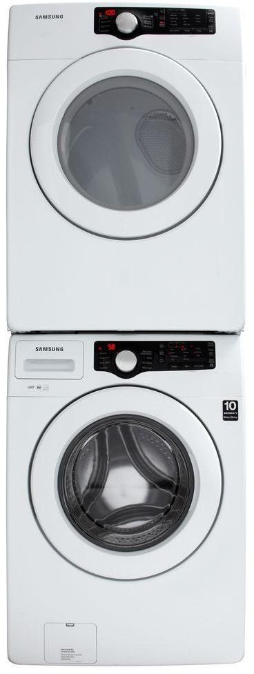 Samsung 7.3 Cu. Ft. White Front Load Gas Dryer-3