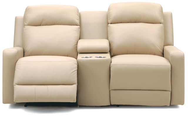 Palliser® Furniture Forest Hill Power Reclining Loveseat with Console-1
