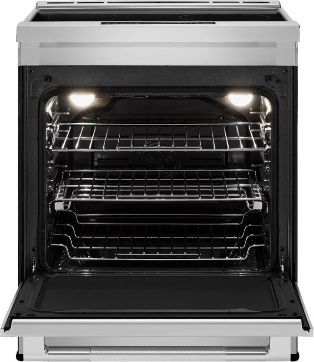 JennAir® RISE™ 30" Stainless Steel Slide-In Induction Range-1