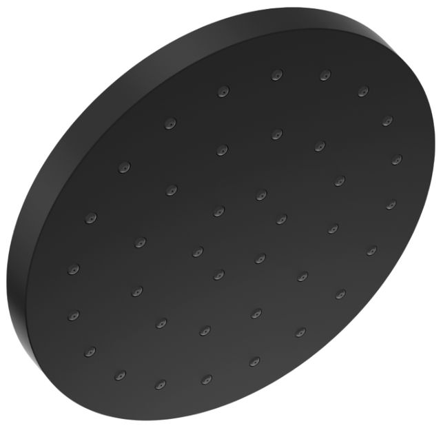 Delta Universal Showering Matte Black 2.5 GPM H2Okinetic® Single Setting Shower Head with Ultrasoak®-0