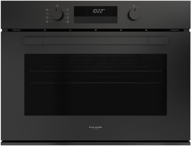 Fulgor Milano® Matteo 100 Series 30" Matte Black Single Electric Wall Oven-0