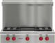 Wolf® 36" Pro Style Natural Gas Rangetop-1