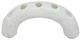 A & B Home White Marble Arched Taper Candle Holder-2