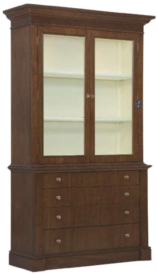 Hooker® Furniture Archives Classic Walnut Display Cabinet-0
