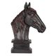 A & B Home Black Horse Head-0